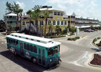 Anna Maria Island Trolley in Anna Maria, Florida with RVA