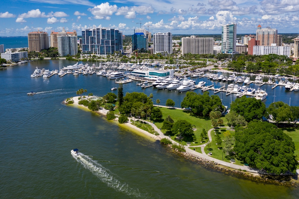 Sarasota Florida seaside